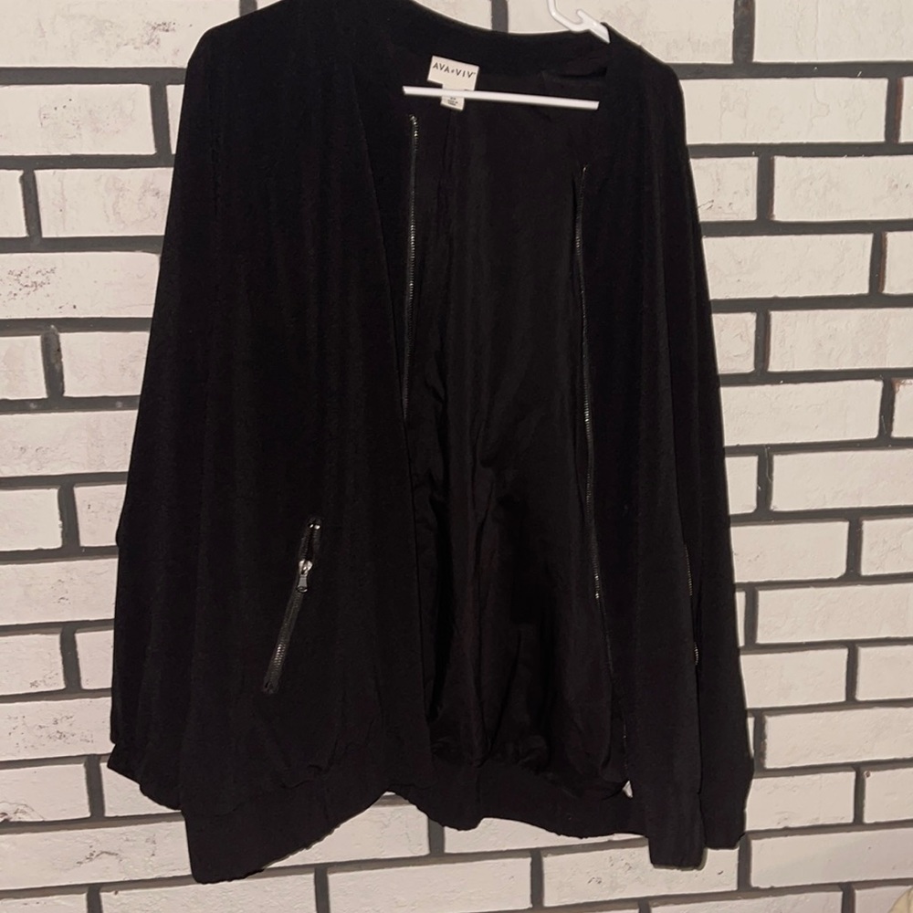 Black target brand jacket